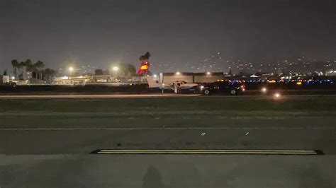 'We got lucky': Aircraft makes emergency landing into Gillespie Field fence